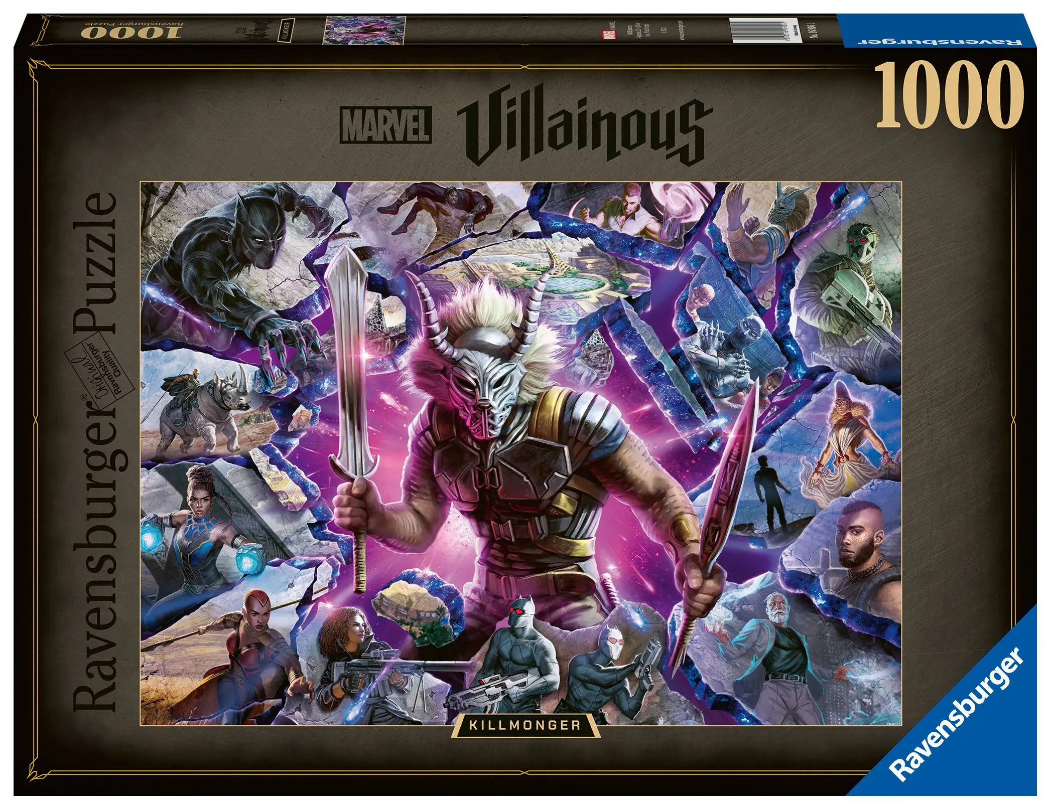 Marvel Villainous Killmonger puzzle (1000 darab) termékfotó