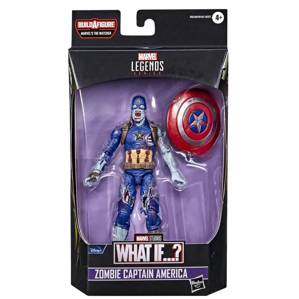 Marvel What If Amerika Kapitány Zombie Legends figura 15cm termékfotó