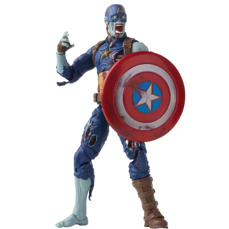 Marvel What If Amerika Kapitány Zombie Legends figura 15cm termékfotó
