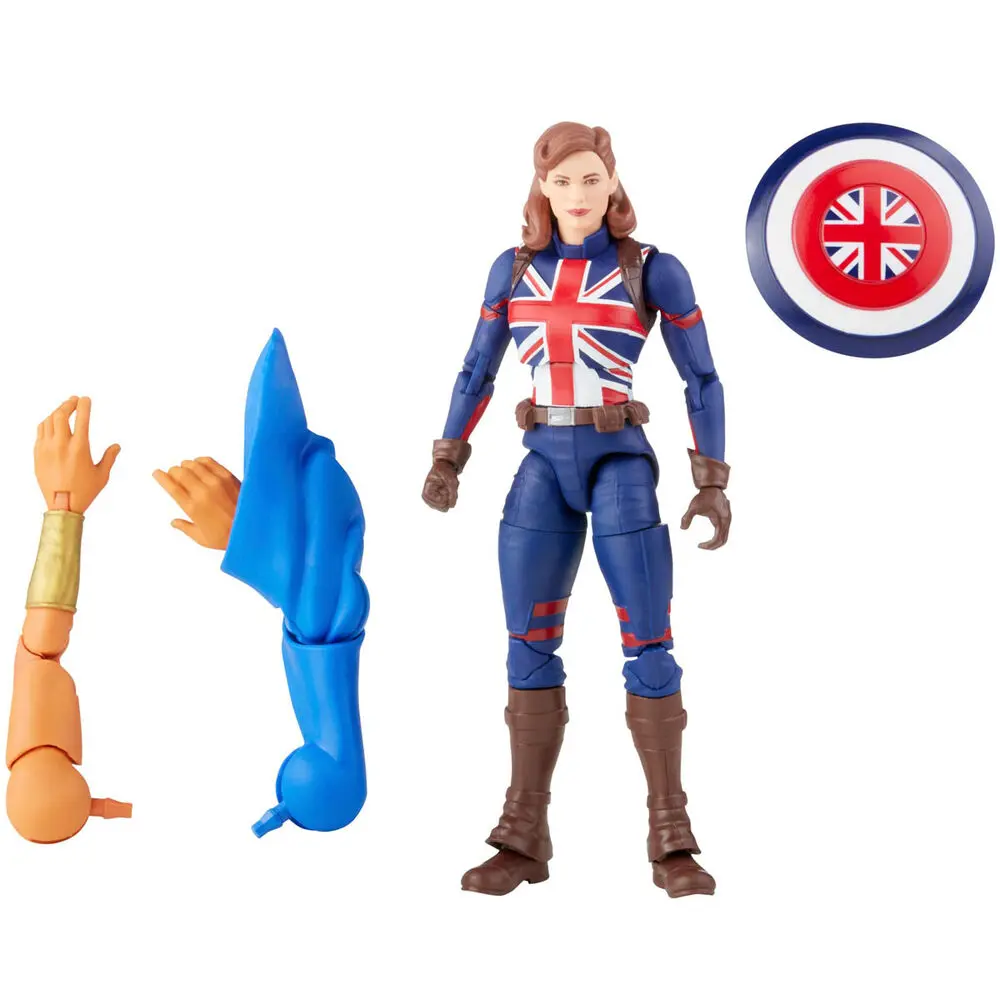 Marvel What If Marvel Captain Carter figura 15cm termékfotó