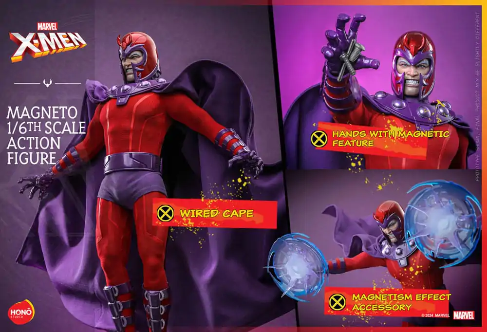 Marvel X-Men 1/6 Magneto akciófigura 28 cm termékfotó