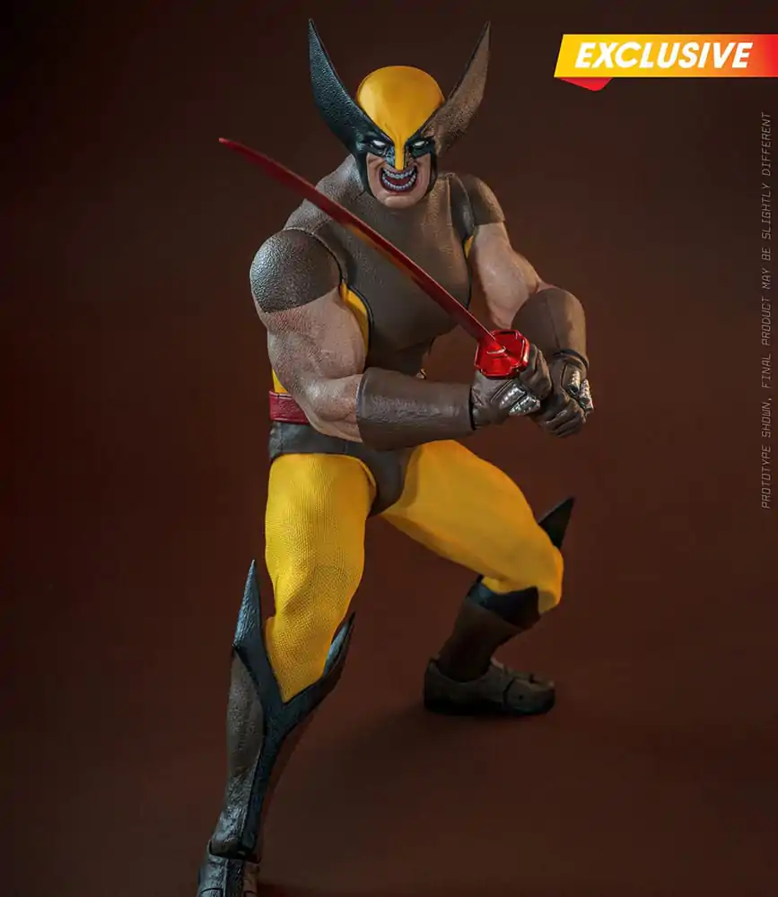 Marvel X-Men 1/6 Wolverine (Brown Suit) Exkluzív akciófigura 28 cm termékfotó