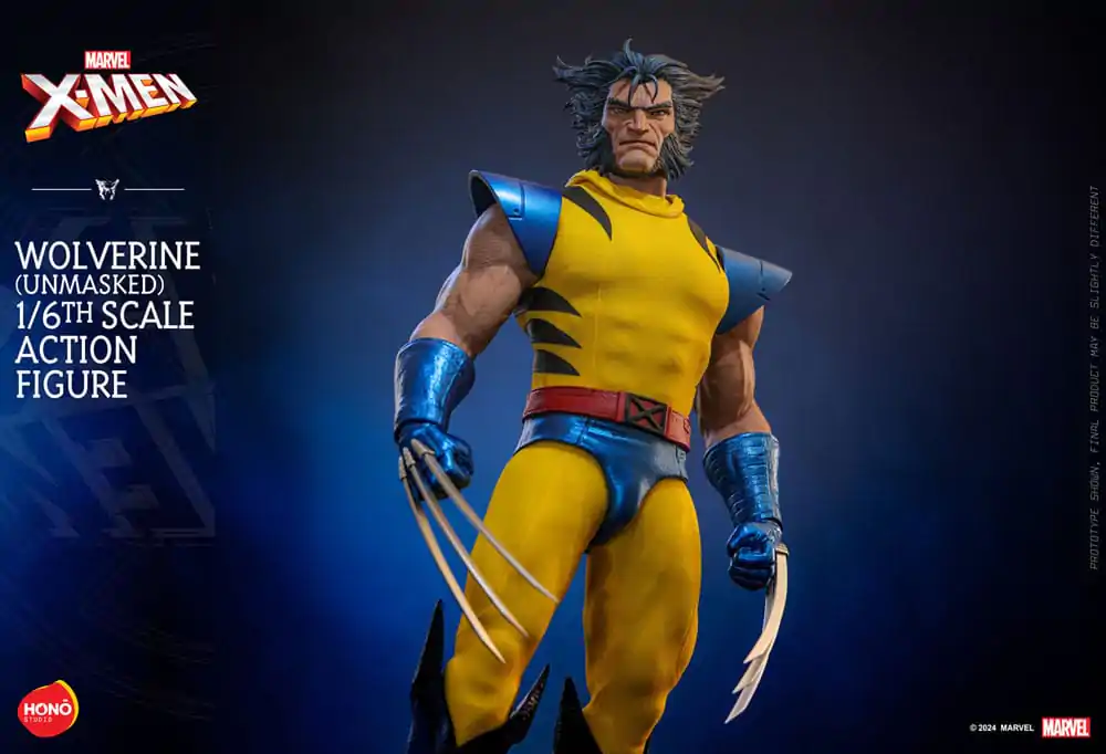 Marvel X-Men Action Figure 1/6 Wolverine (Unmasked) 28 cm termékfotó