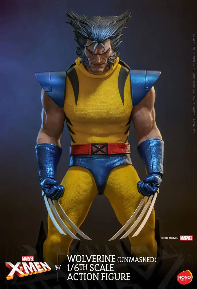 Marvel X-Men Action Figure 1/6 Wolverine (Unmasked) 28 cm termékfotó