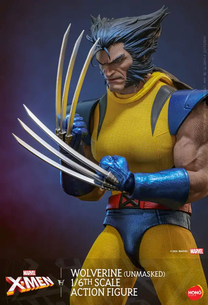 Marvel X-Men Action Figure 1/6 Wolverine (Unmasked) 28 cm termékfotó