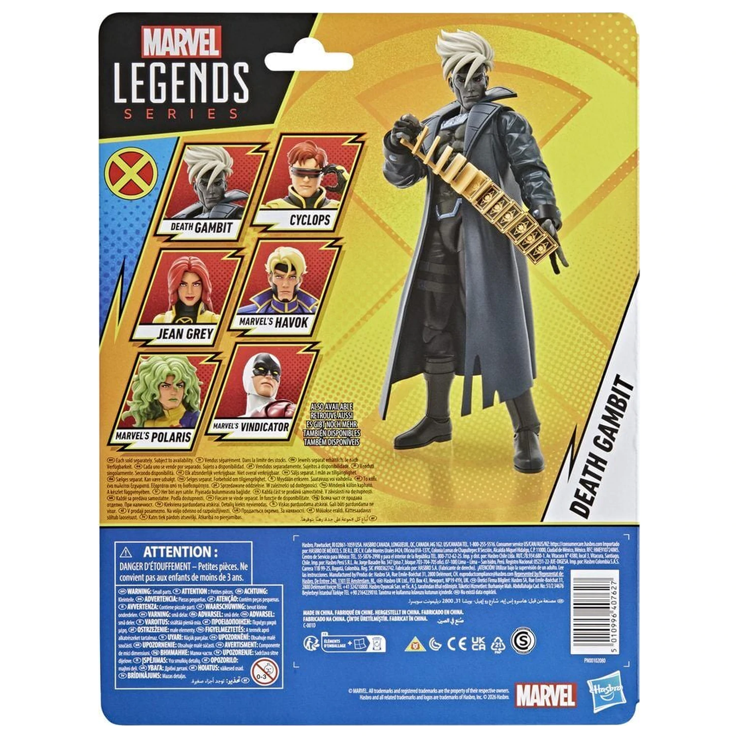 Marvel X-Men 97 Death Gambit figura 15cm termékfotó