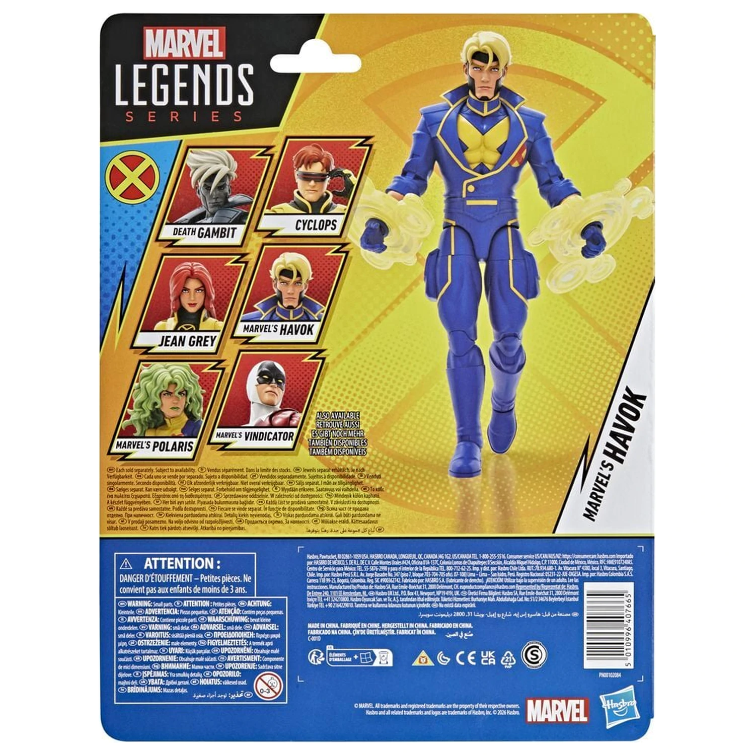 Marvel X-Men 97 Havok figura 15cm termékfotó