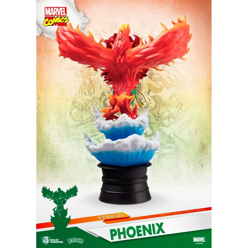 Marvel X-Men Jean Grey Phoenix diorama figura 15cm termékfotó