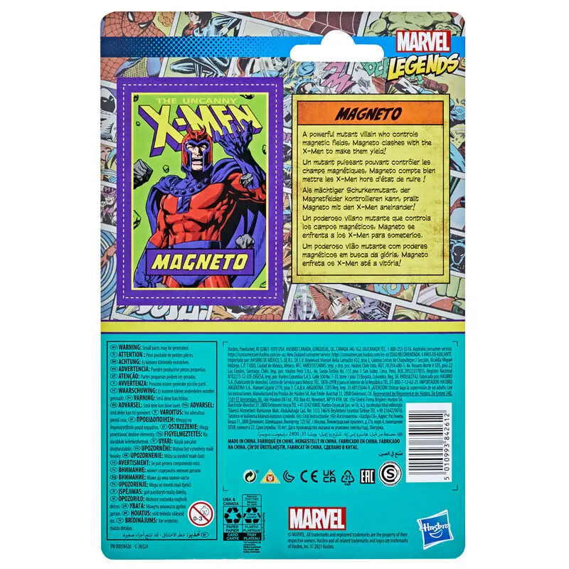 Marvel X-Men Magneto retro figura 9,5cm termékfotó