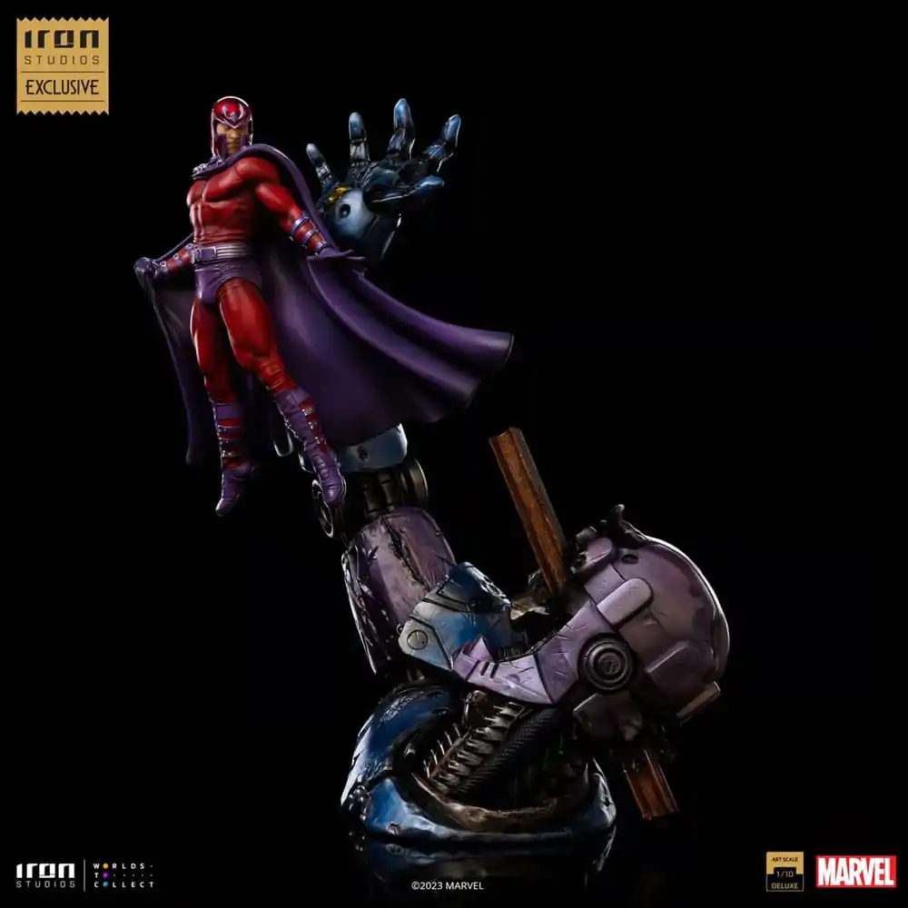 Marvel: X-Men - Magneto vs. Sentinel Diorama 1:10 Scale szobor figura - CCXP23 Exkluzív termékfotó