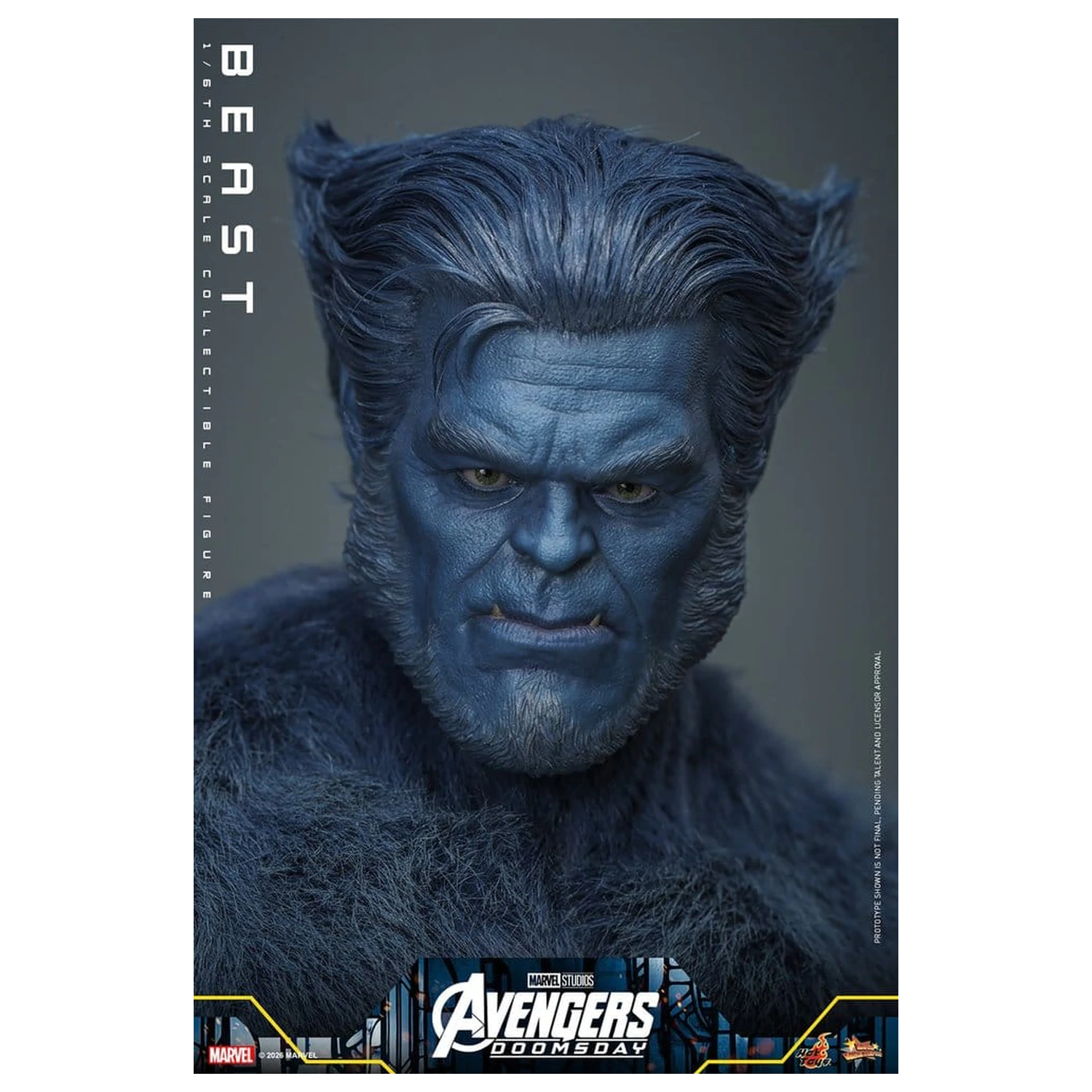 Marvel X-Men Movie Masterpiece akciófigura 1/6 Beast (Collector Edition) 33 cm termékfotó