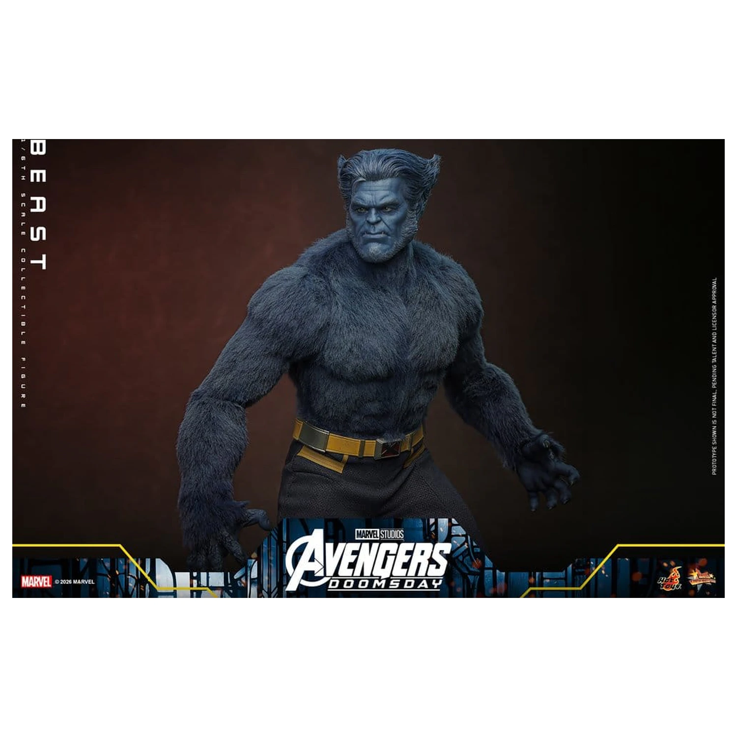 Marvel X-Men Movie Masterpiece akciófigura 1/6 Beast (Collector Edition) 33 cm termékfotó