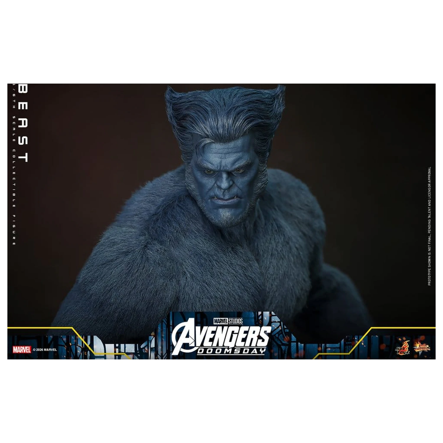 Marvel X-Men Movie Masterpiece akciófigura 1/6 Beast (Collector Edition) 33 cm termékfotó