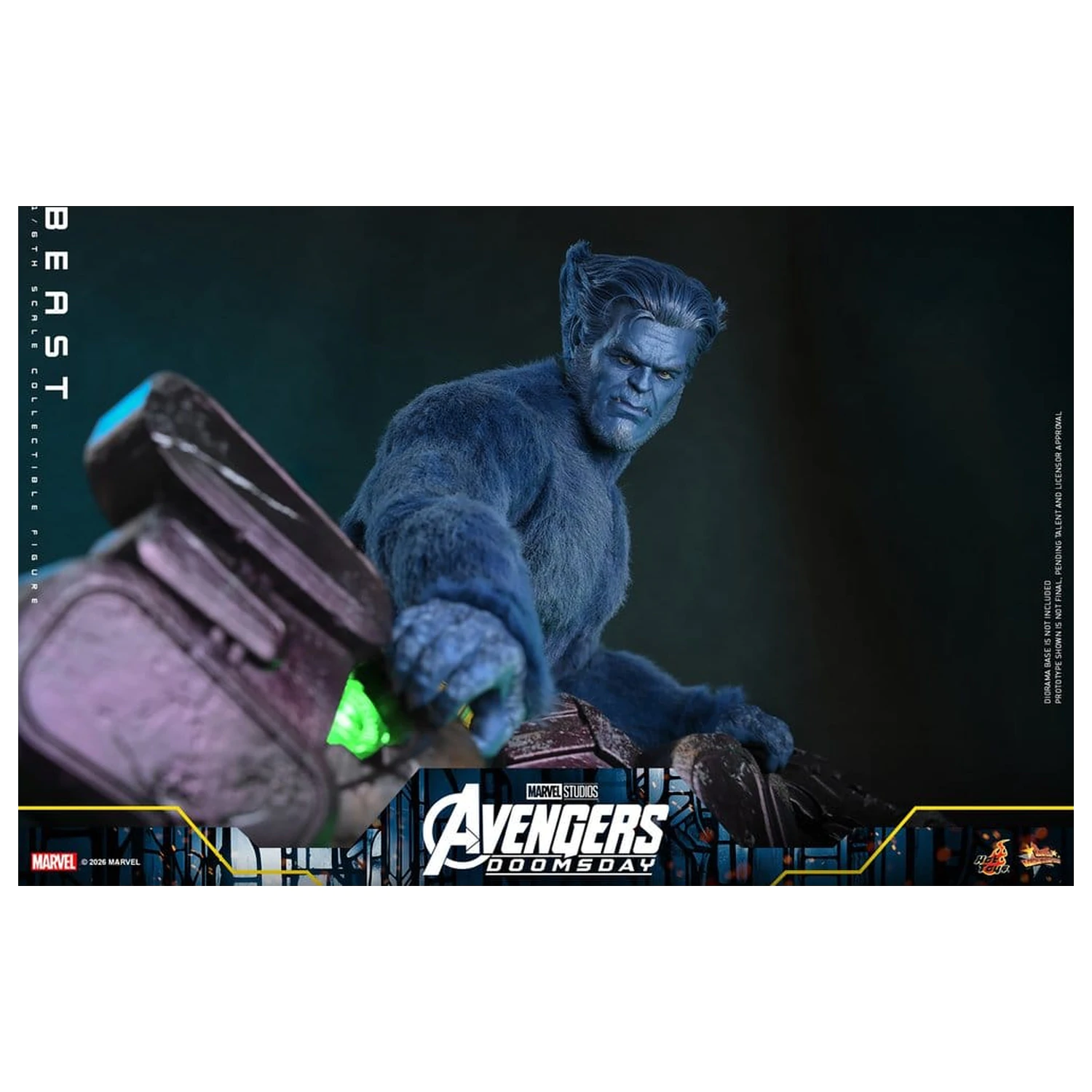 Marvel X-Men Movie Masterpiece akciófigura 1/6 Beast (Collector Edition) 33 cm termékfotó