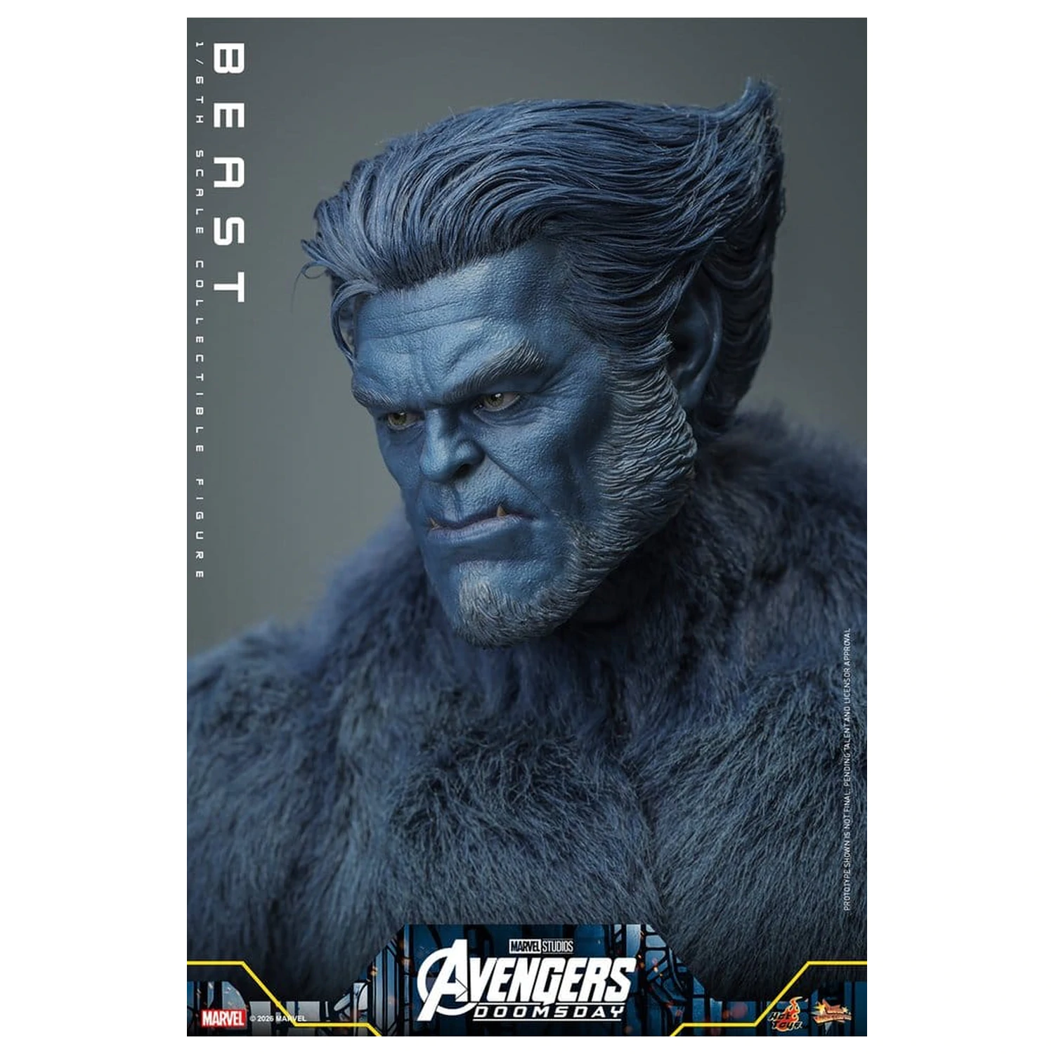 Marvel X-Men Movie Masterpiece akciófigura 1/6 Beast (Collector Edition) 33 cm termékfotó