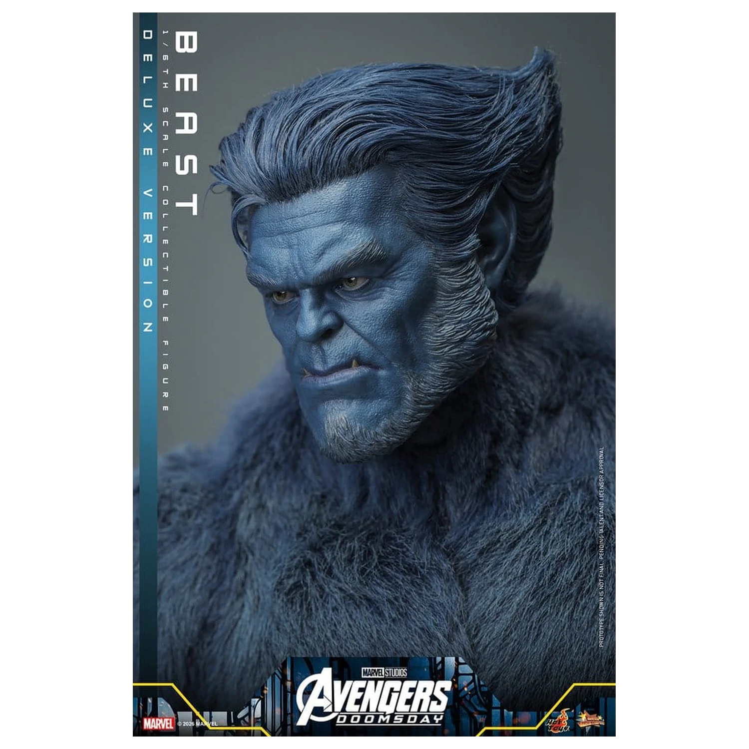 Marvel X-Men Movie Masterpiece akciófigura 1/6 Beast (Deluxe Version) 33 cm termékfotó