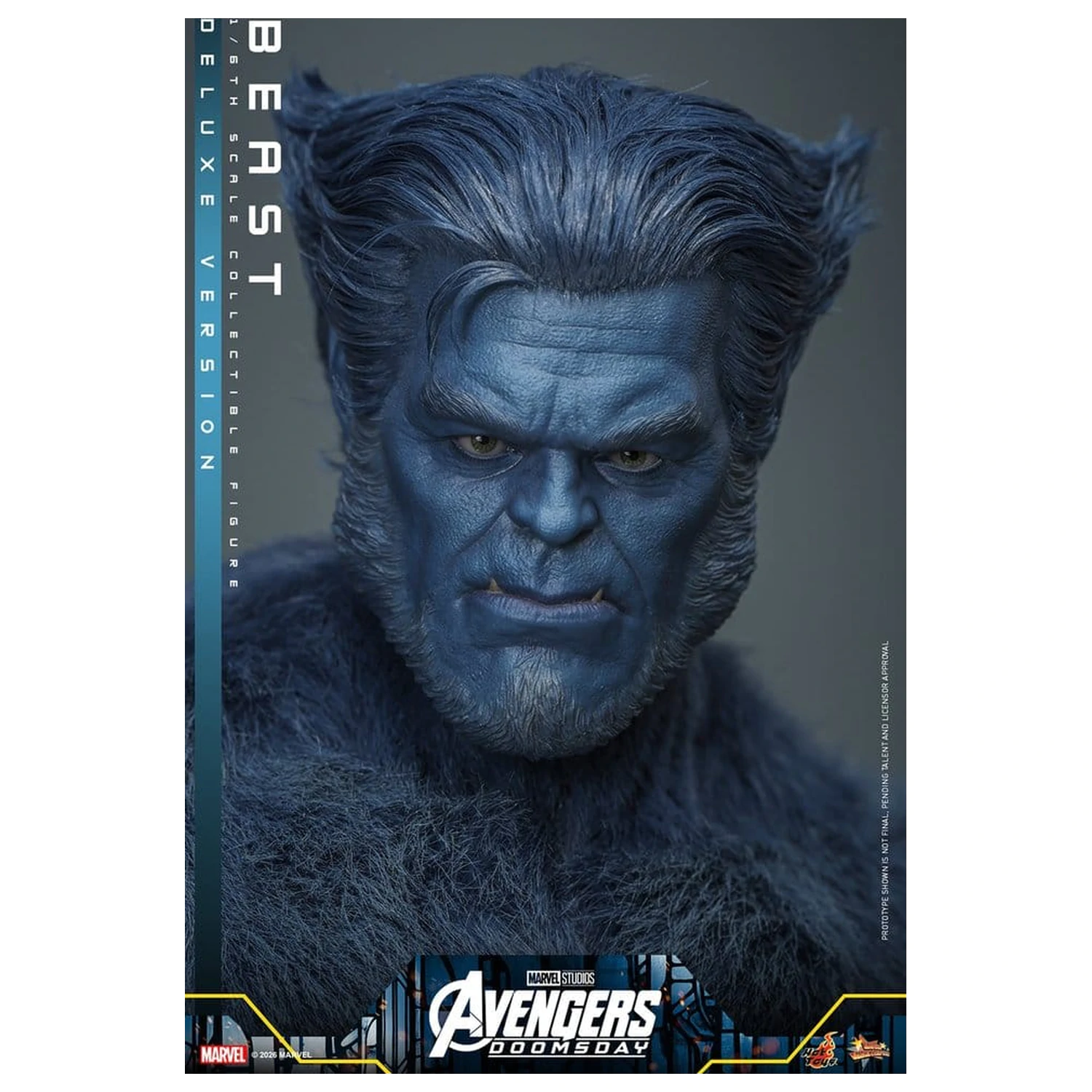 Marvel X-Men Movie Masterpiece akciófigura 1/6 Beast (Deluxe Version) 33 cm termékfotó