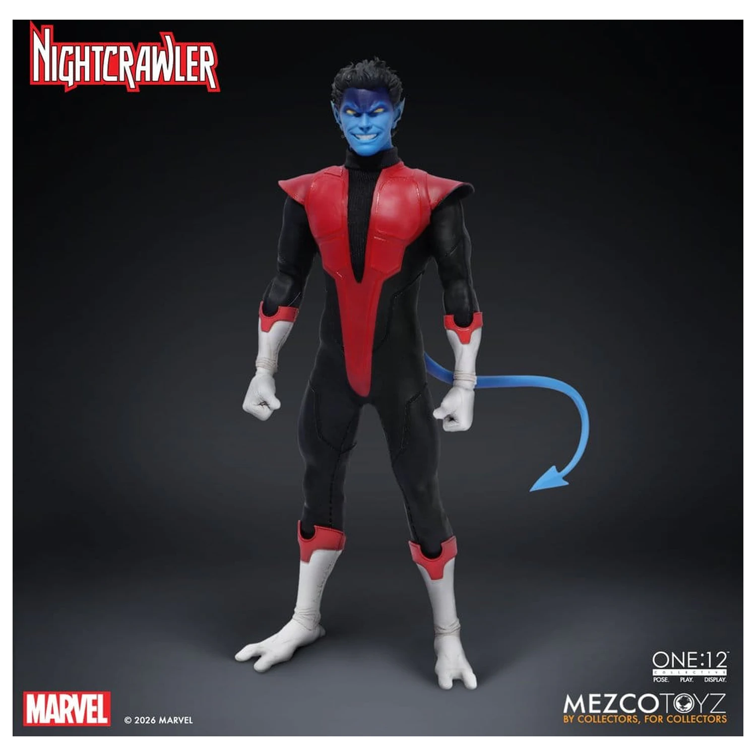 Marvel X-Men One:12 Collective akciófigura 1/12 Nightcrawler 16 cm termékfotó