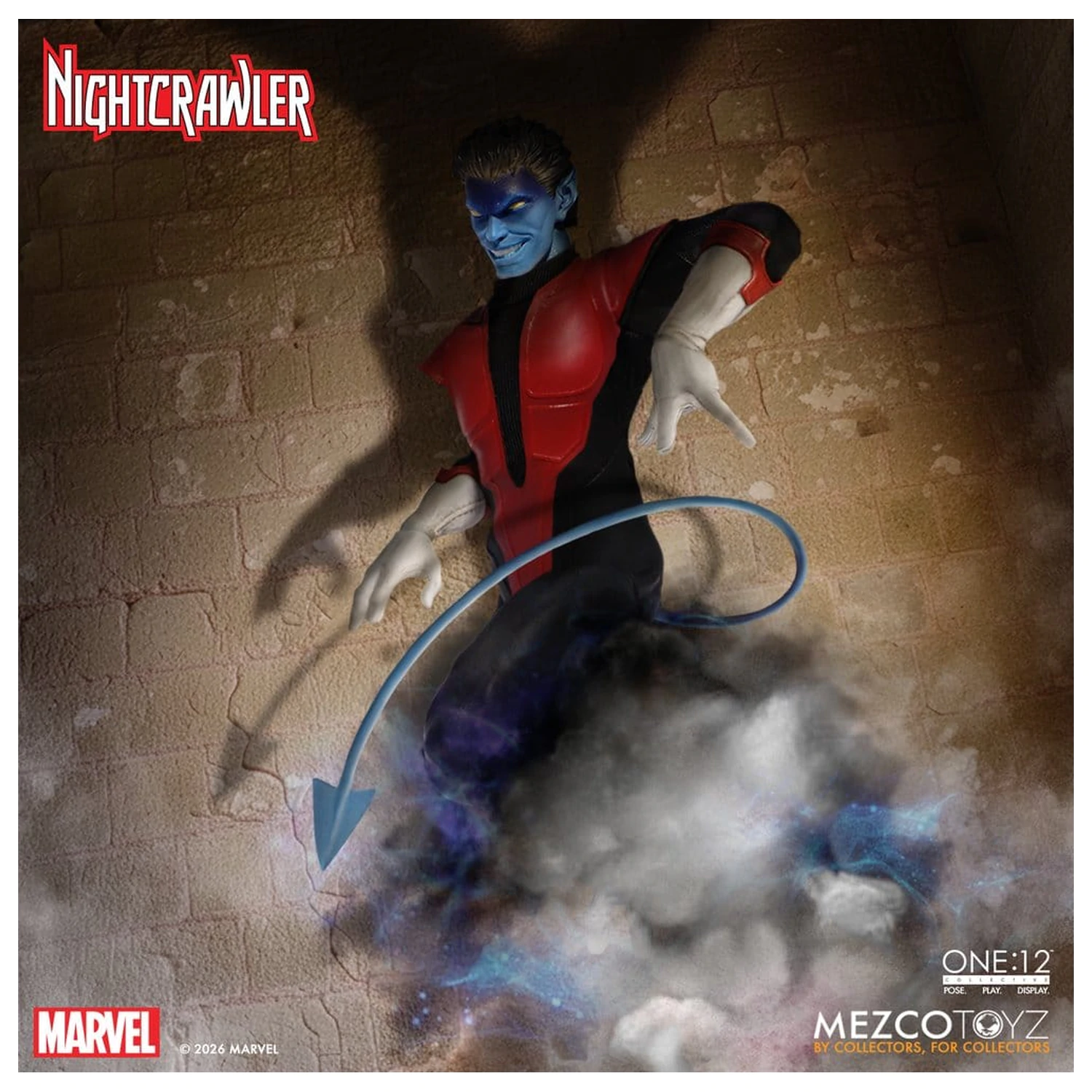 Marvel X-Men One:12 Collective akciófigura 1/12 Nightcrawler 16 cm termékfotó