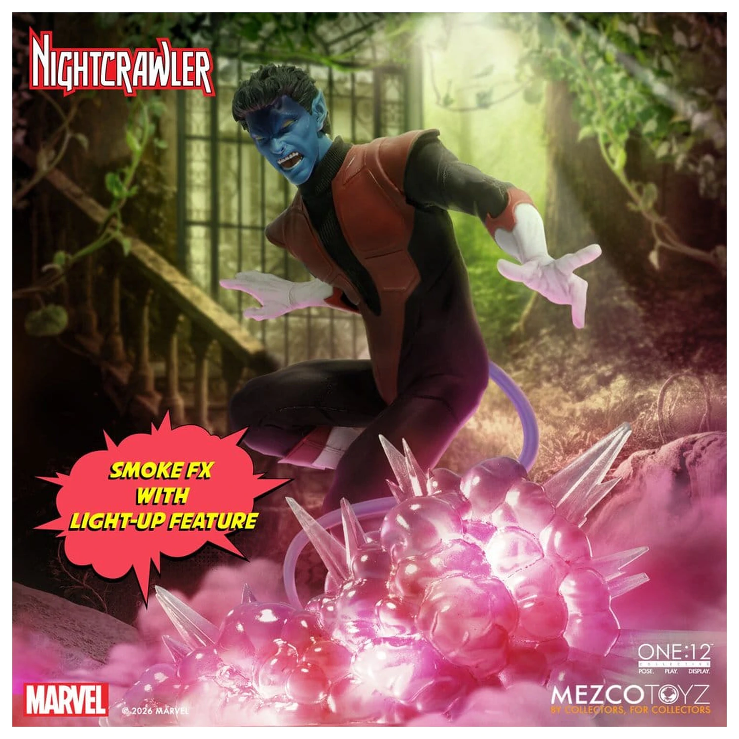 Marvel X-Men One:12 Collective akciófigura 1/12 Nightcrawler 16 cm termékfotó