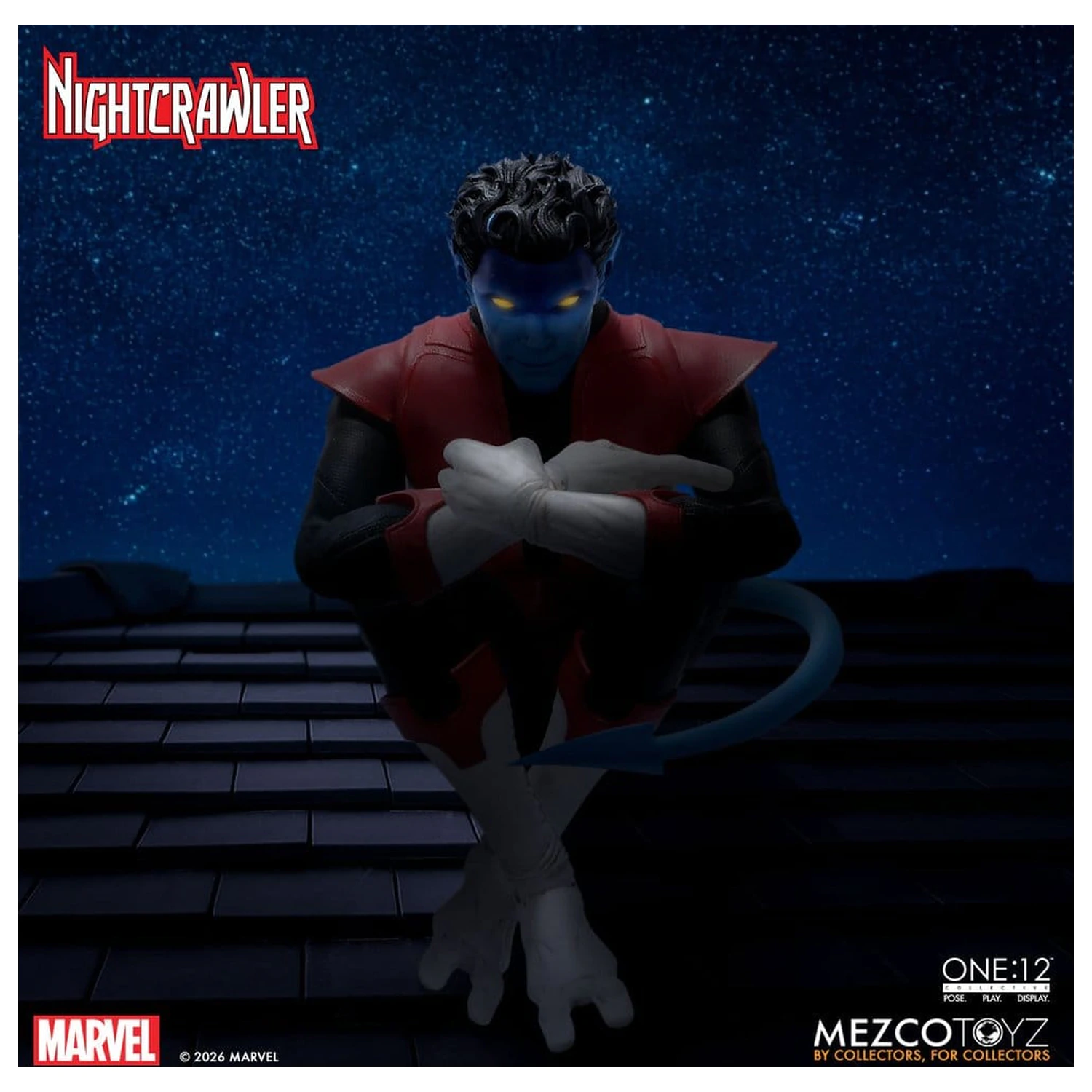 Marvel X-Men One:12 Collective akciófigura 1/12 Nightcrawler 16 cm termékfotó