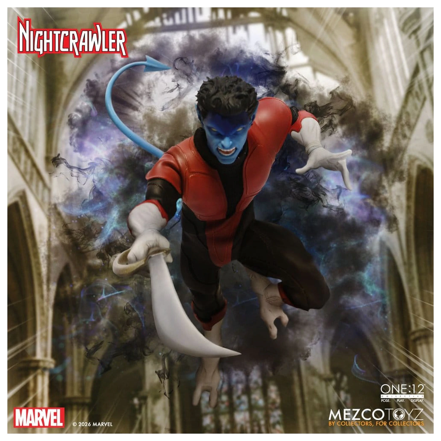 Marvel X-Men One:12 Collective akciófigura 1/12 Nightcrawler 16 cm termékfotó