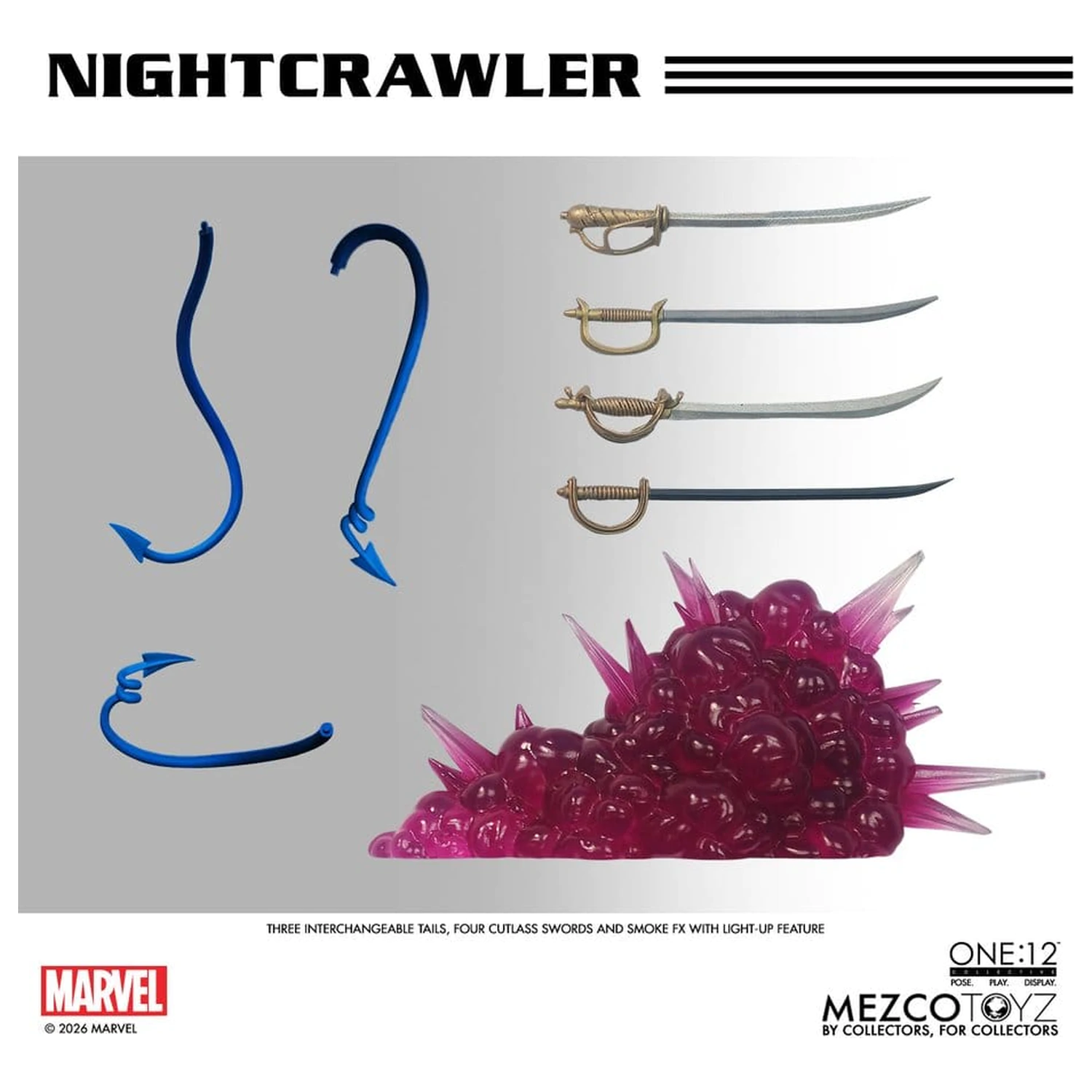 Marvel X-Men One:12 Collective akciófigura 1/12 Nightcrawler 16 cm termékfotó
