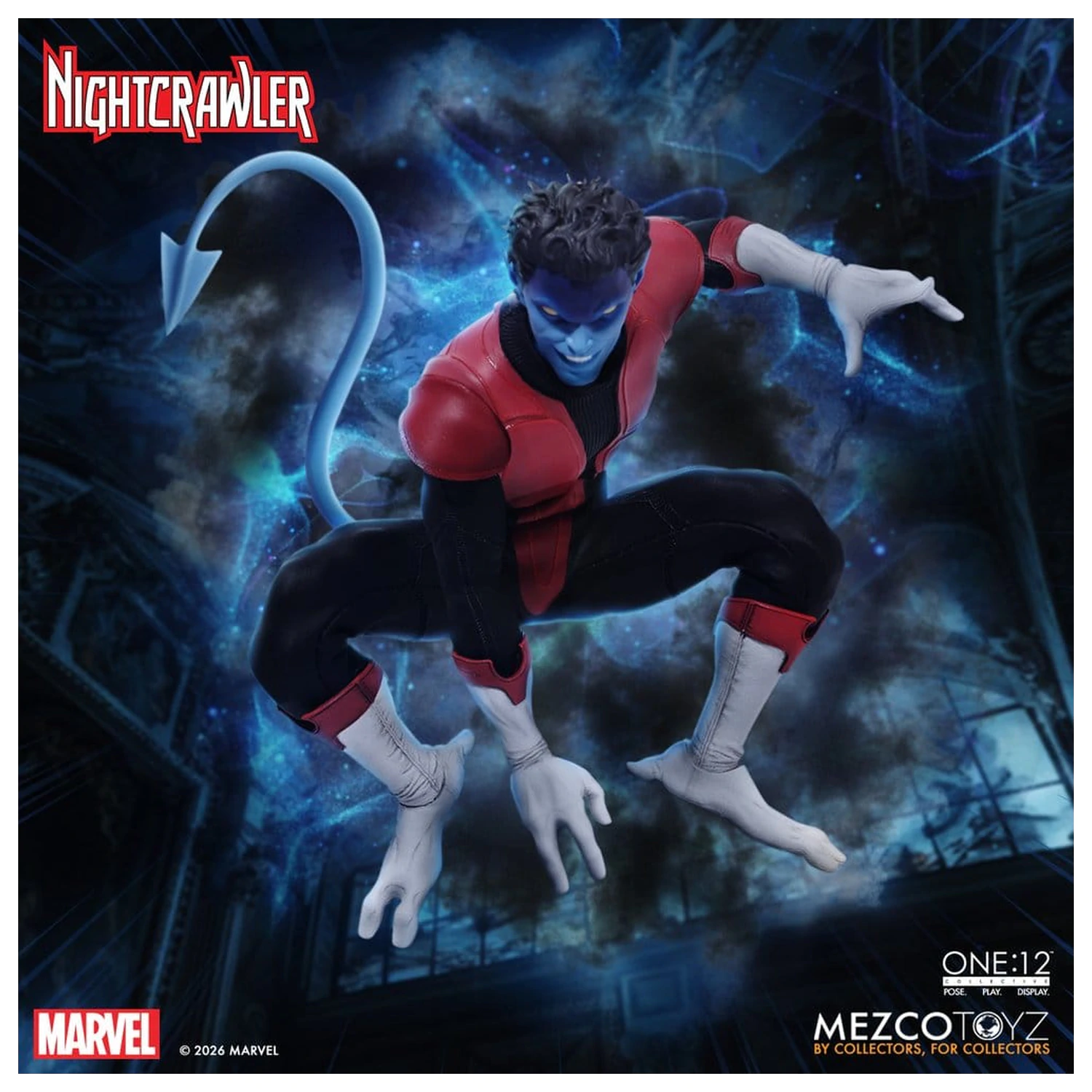 Marvel X-Men One:12 Collective akciófigura 1/12 Nightcrawler 16 cm termékfotó