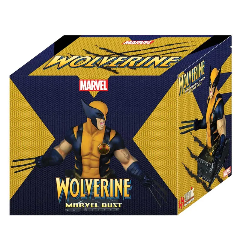Marvel X-Men Wolverine mellszobor figura 15cm termékfotó
