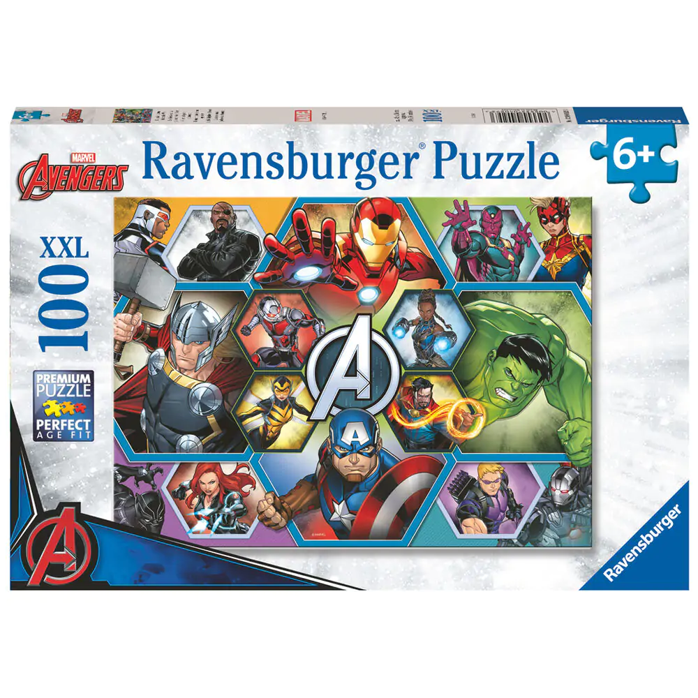 Marvel XXL puzzle 100db-os termékfotó