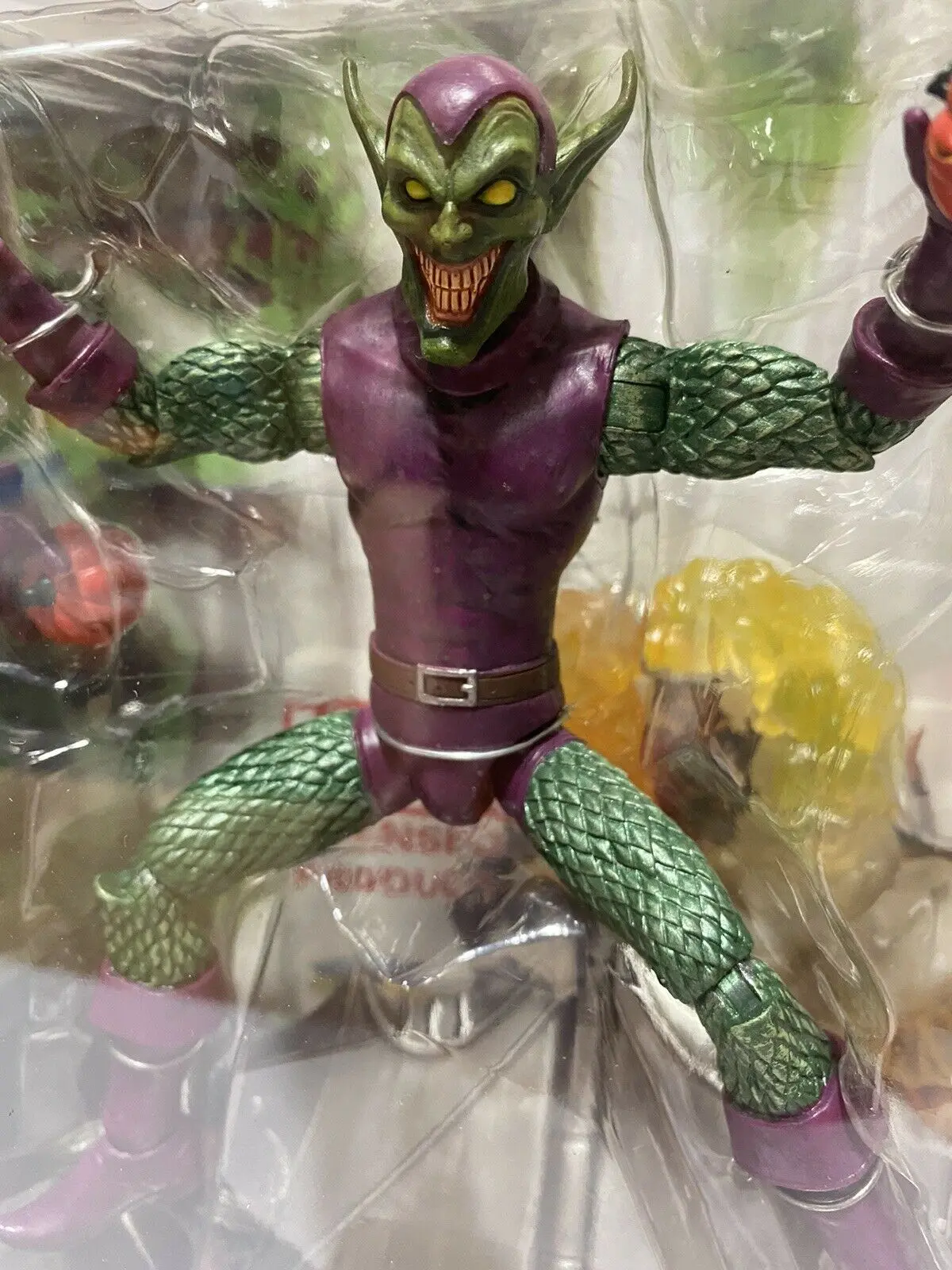 Marvel Zöld Manó diorama figura termékfotó
