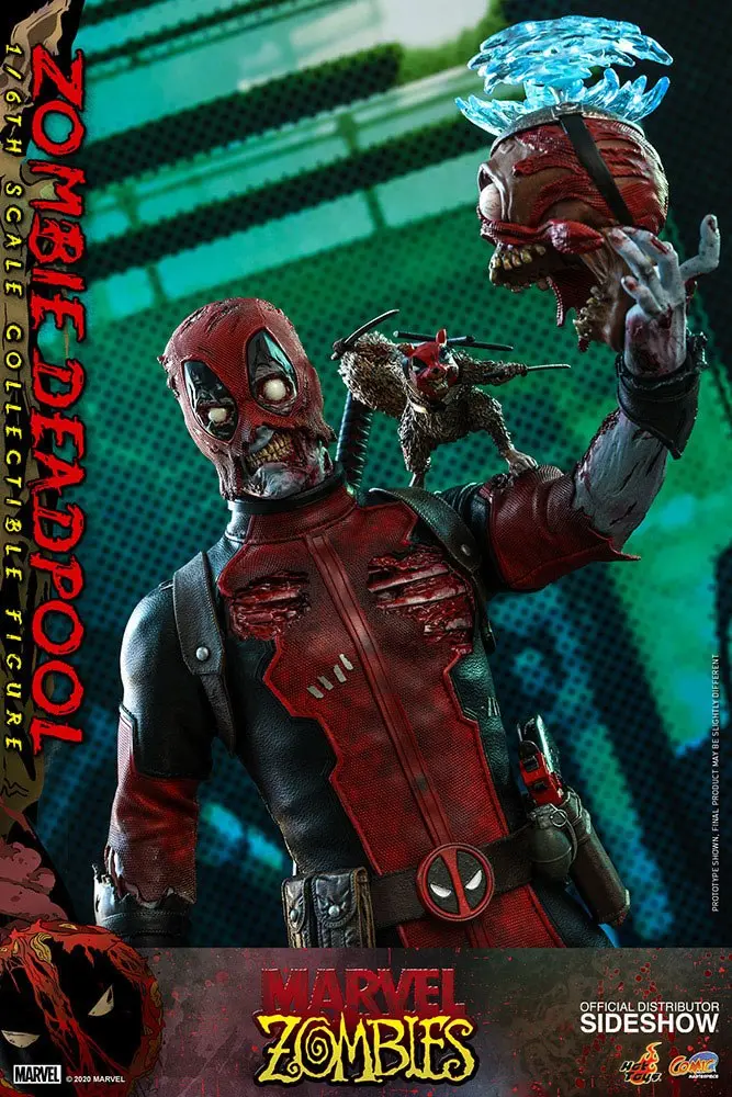 Marvel Zombies Comic Masterpiece Action Figure 1/6 Zombie Deadpool 31 cm termékfotó