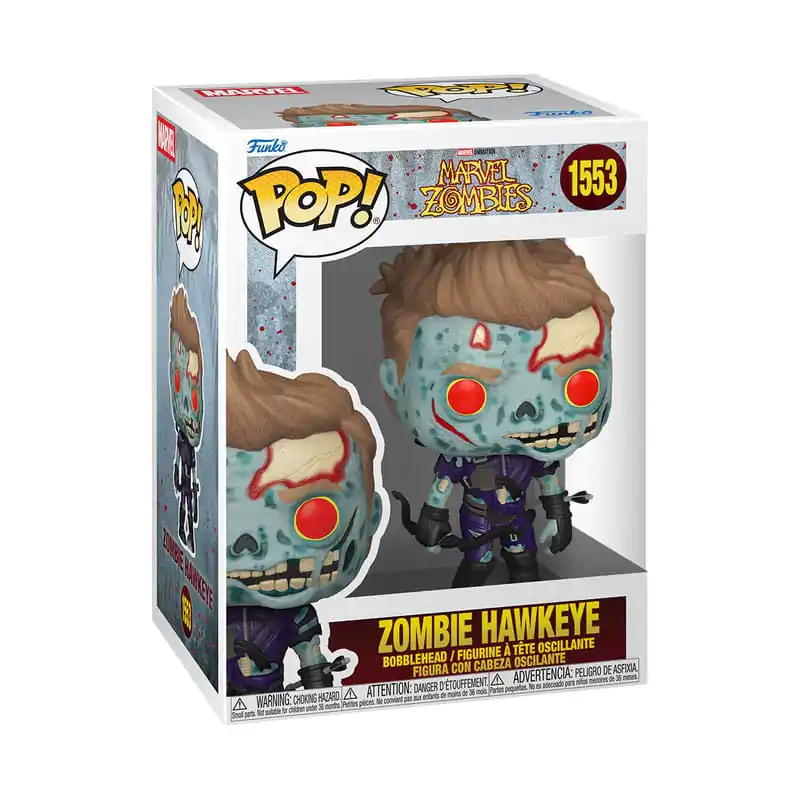 Marvel Zombies Funko POP! Marvel Vinyl figura Zombie Hawkeye 9 cm termékfotó