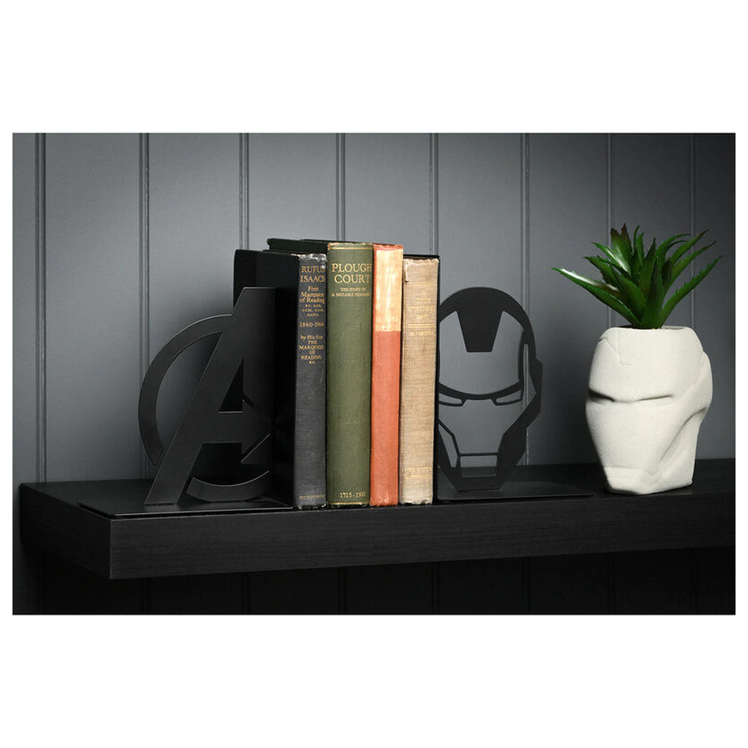 Marven Bosszúállók Iron Man fém könyvtámasz termékfotó