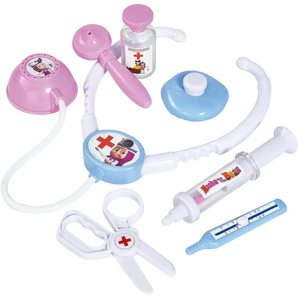 Masha and Bear Masha veterinay játék baba 23cm termékfotó
