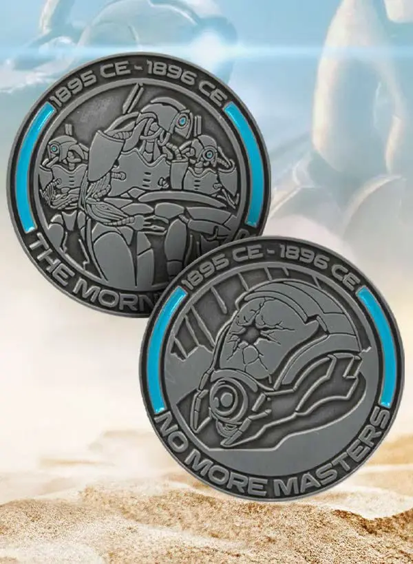 Mass Effect Coin Morning War Challenge Coin 4 gyűjthető érme termékfotó