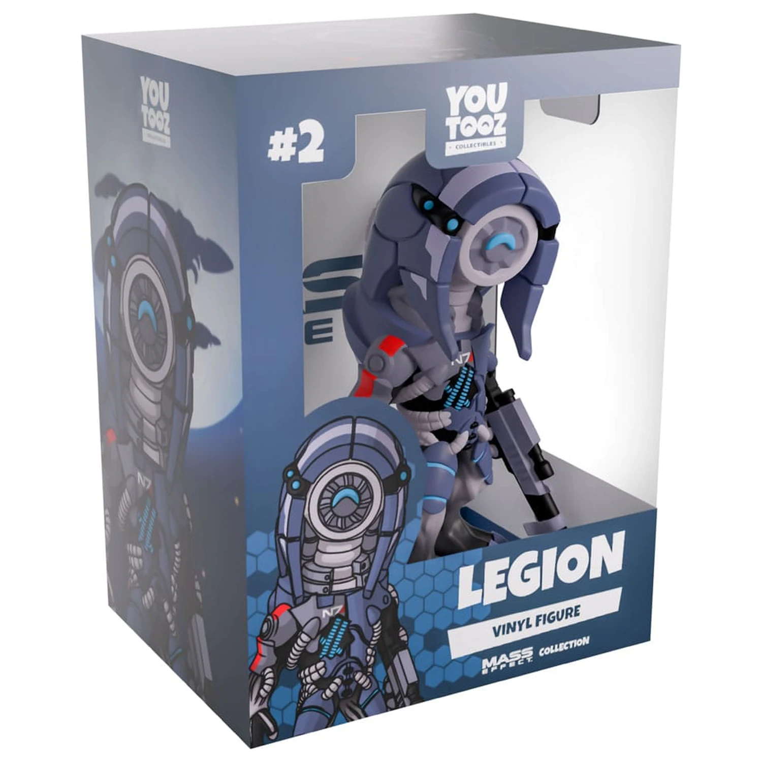 Mass Effect Vinyl figura Legion 12 cm     termékfotó