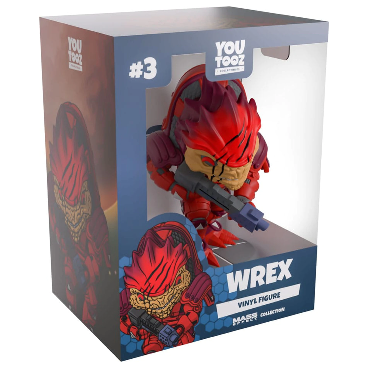 Mass Effect Vinyl figura Wrex 12 cm    termékfotó