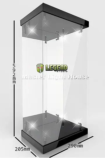 Master Light House Acrylic Display Case Lightning for 1/4 Action Figures (black) termékfotó