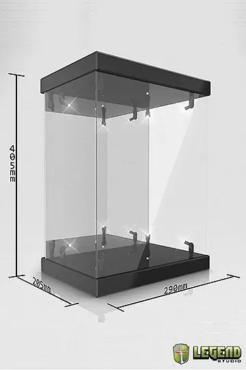 Master Light House Acrylic Display Case Lightning for 1/6 Action Figures (black) termékfotó