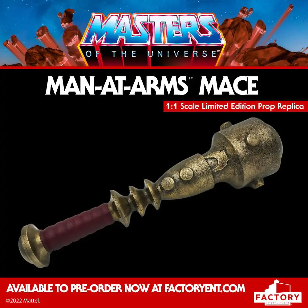 Masters of the Universe 1/1 Man-At-Arms Mace replika Limitált kiadás 51 cm termékfotó