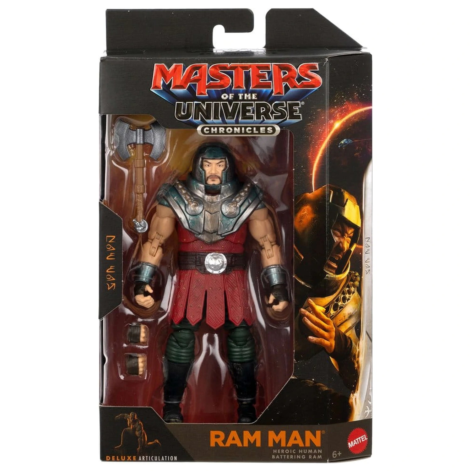 Masters of the Universe 2026 Movie Chronicles Ram Man akciófigura 17 cm termékfotó