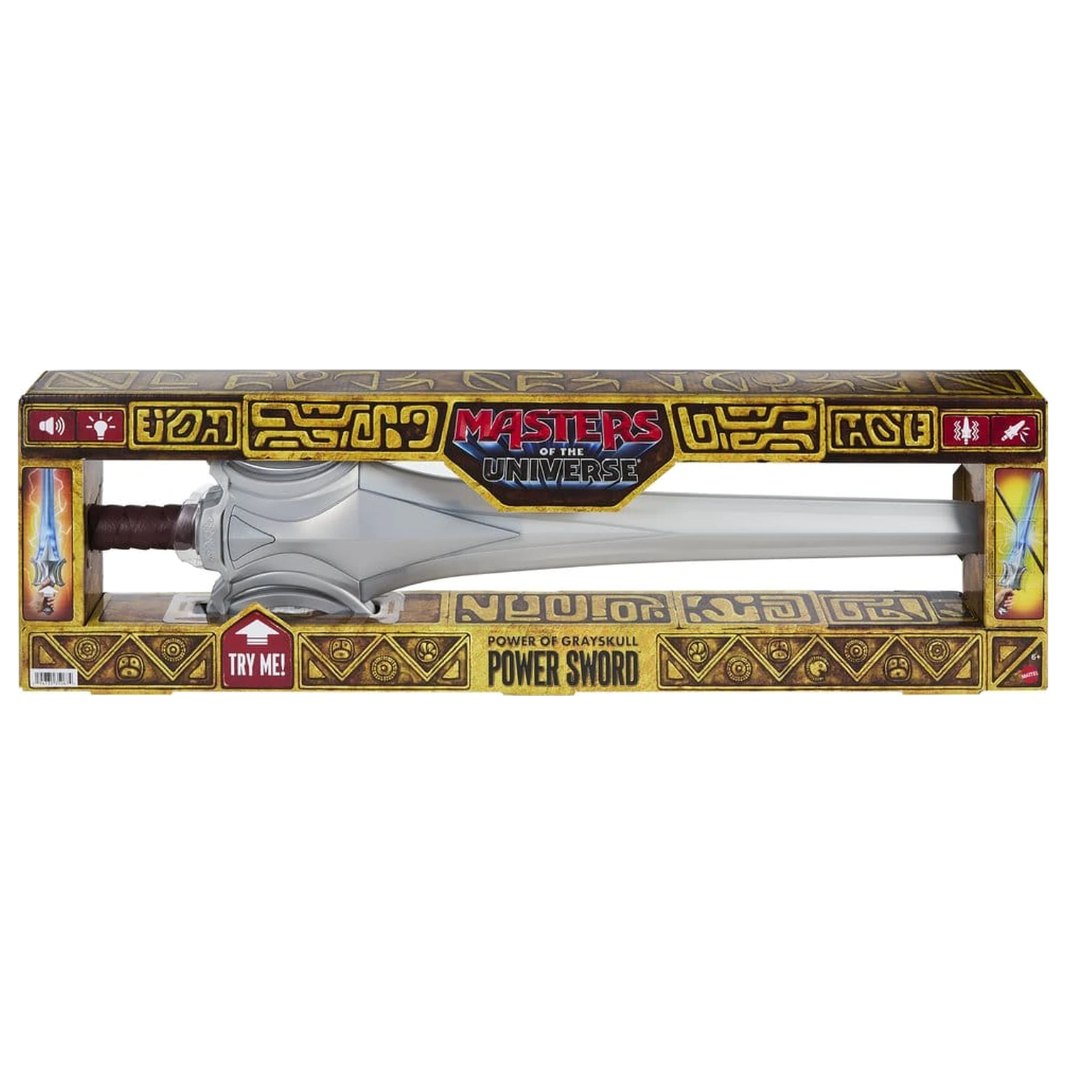 Masters of the Universe 2026 Movie Roleplay replika Powers of Grayskull Sword német nyelvű termékfotó