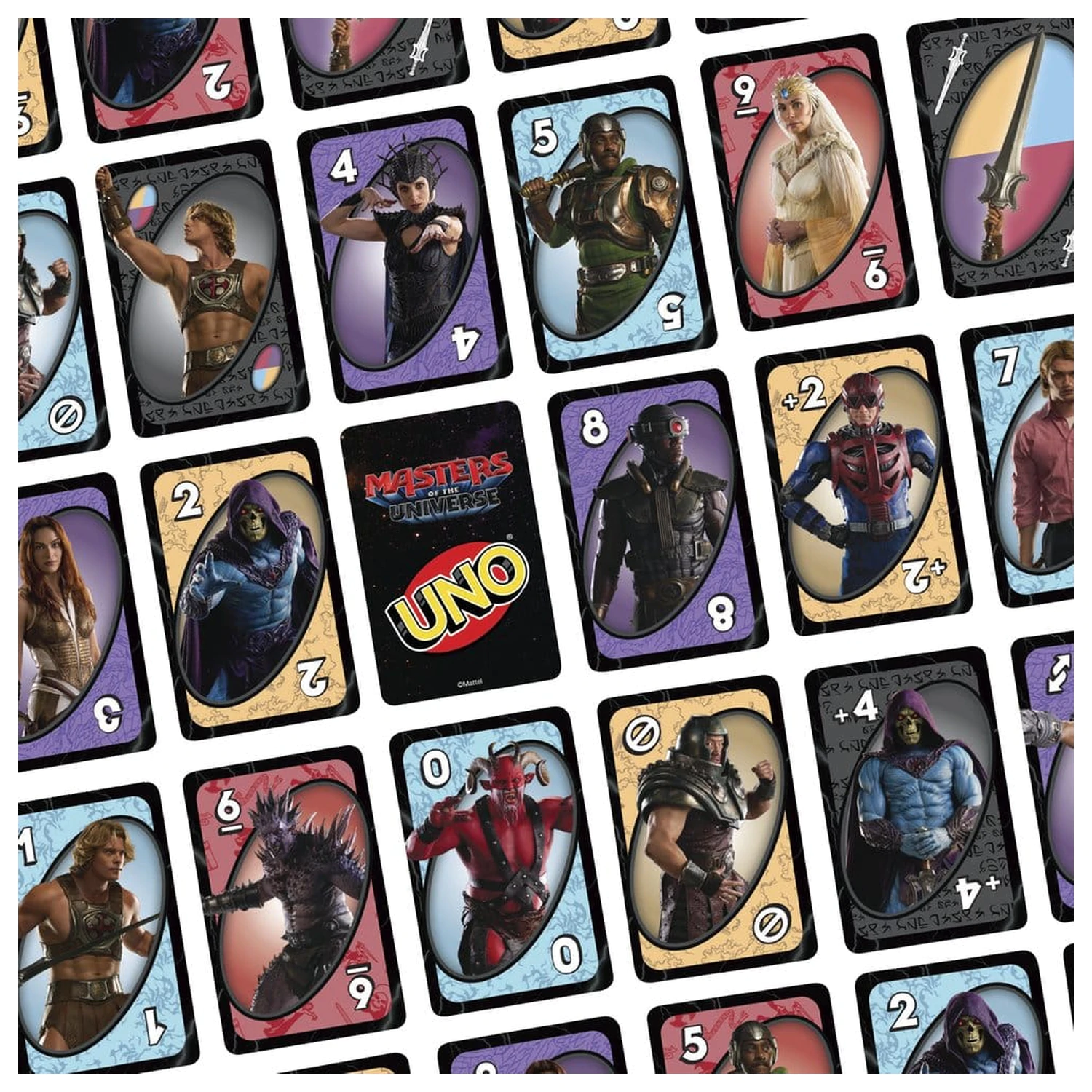 Masters of the Universe 2026 Movie UNO kártyajáték termékfotó