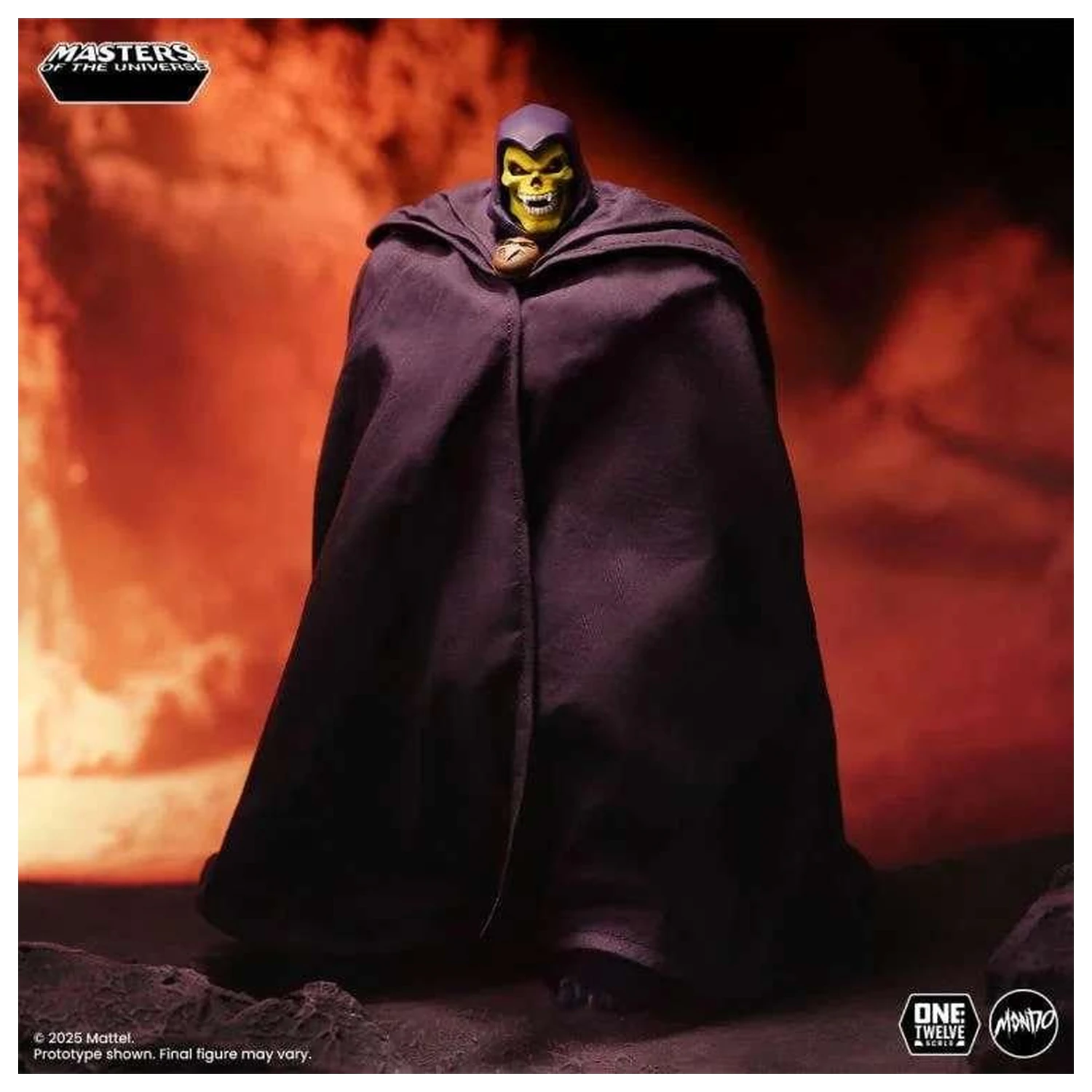 Masters of the Universe akciófigura 1/12 200x - Skeletor termékfotó