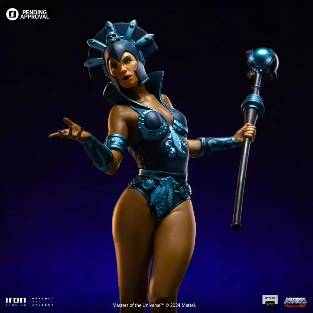 Masters of the Universe Art Scale 1/10 Evil-Lyn Color Variant szobor figura 28 cm termékfotó