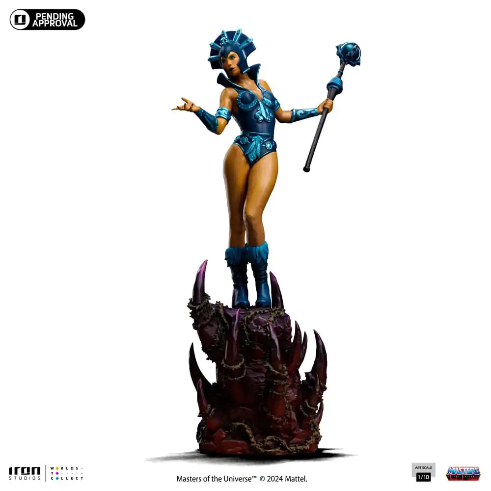Masters of the Universe Art Scale 1/10 Evil-Lyn Color Variant szobor figura 28 cm termékfotó