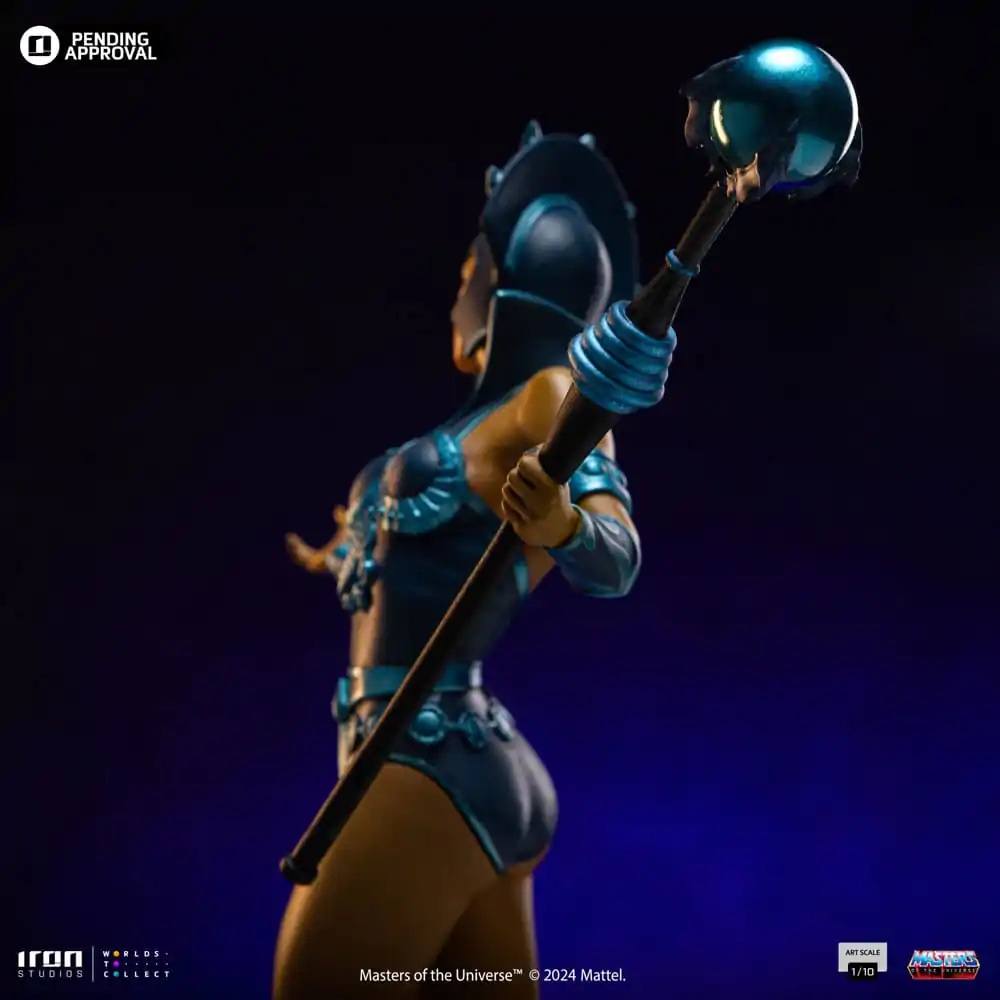 Masters of the Universe Art Scale 1/10 Evil-Lyn Color Variant szobor figura 28 cm termékfotó