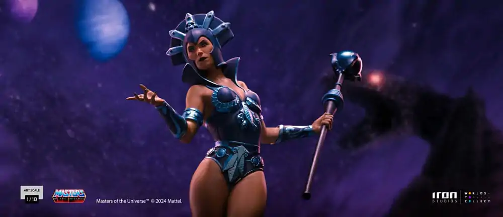 Masters of the Universe Art Scale 1/10 Evil-Lyn Color Variant szobor figura 28 cm termékfotó