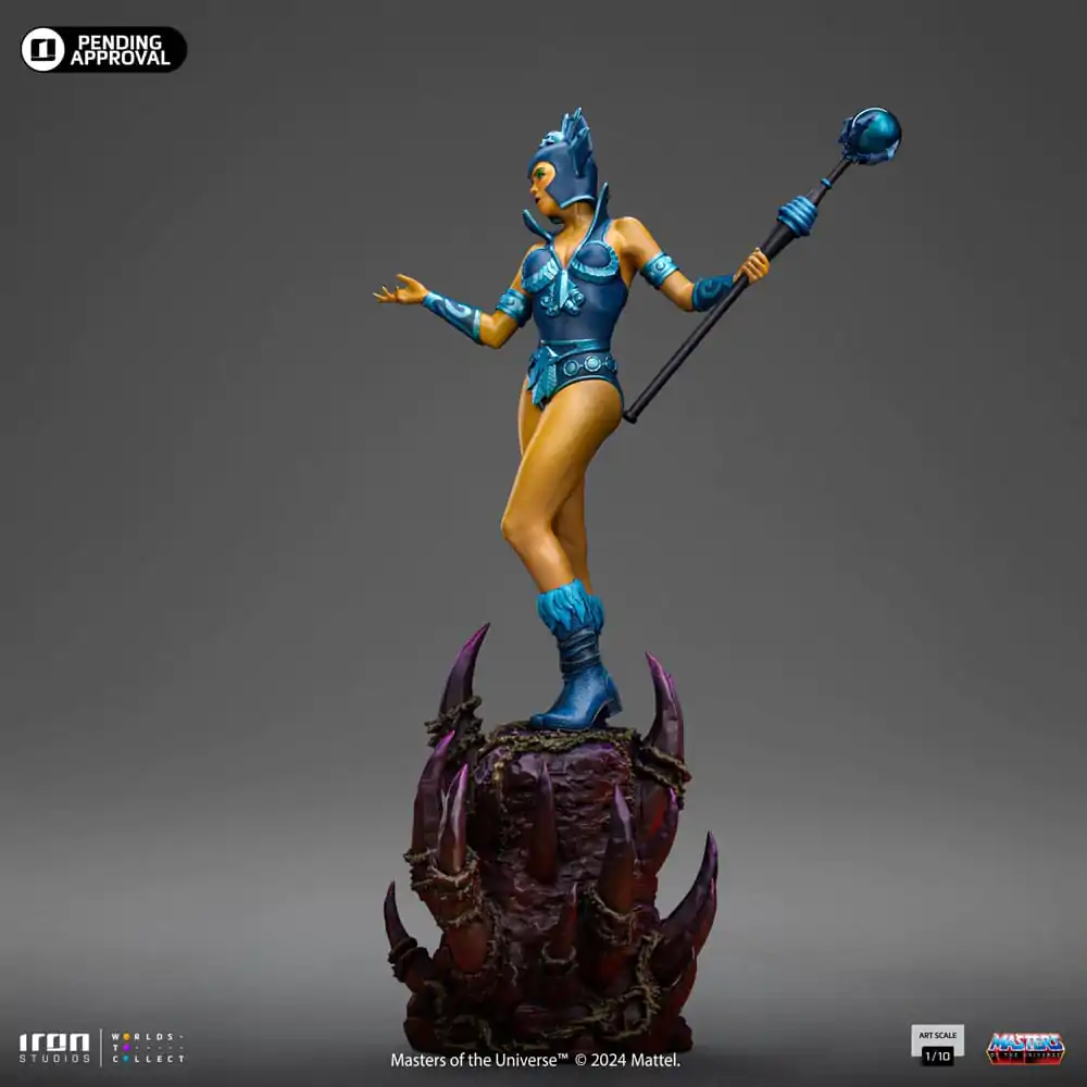 Masters of the Universe Art Scale 1/10 Evil-Lyn Color Variant szobor figura 28 cm termékfotó